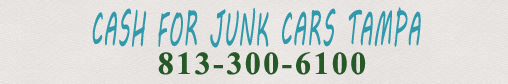 cash for junk cars Brandon, Valrico, Dover FL