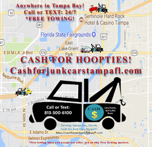 Sell your Hoopties Tampa, Brandon, Lutz, Temple Terrace