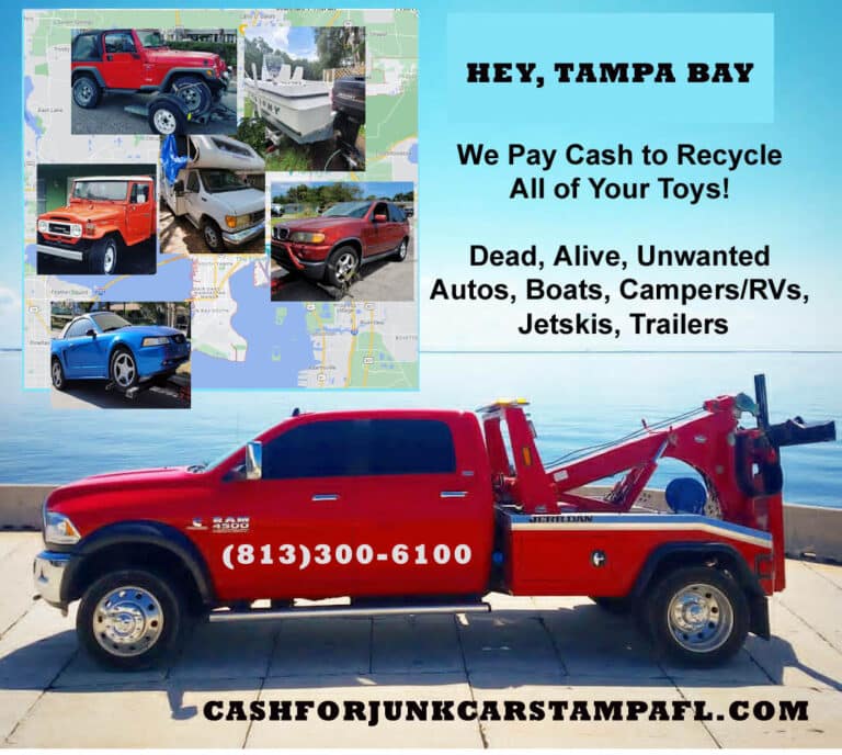 Junk My Car Tampa Florida - Cash For Junk Cars Tampa